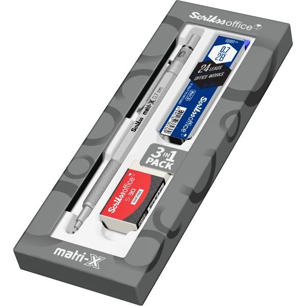 MATRI-X VERSATİL 0.7 MM AÇIK GRİ 3'LÜ SET