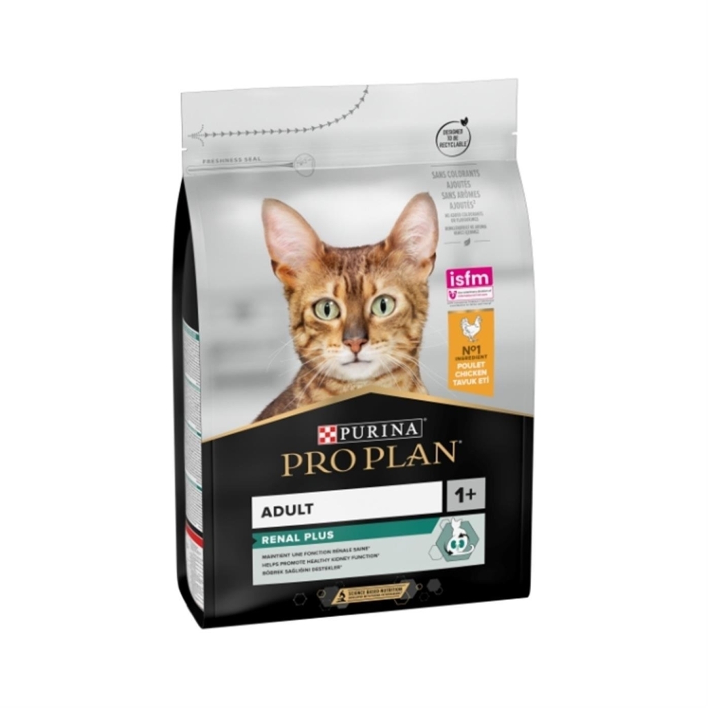 Pro Plan Renal Plus Tavuklu ve Pirinçli Yetişkin Kedi Maması 3kg