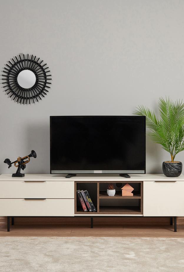 Just Home Royal Tv Ünitesi - Krem - Suntalam - 180 cm